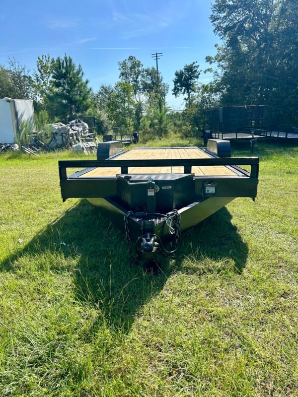 New Mid South 7x20TA14k Hydraulic Tilt Equipment Trailer