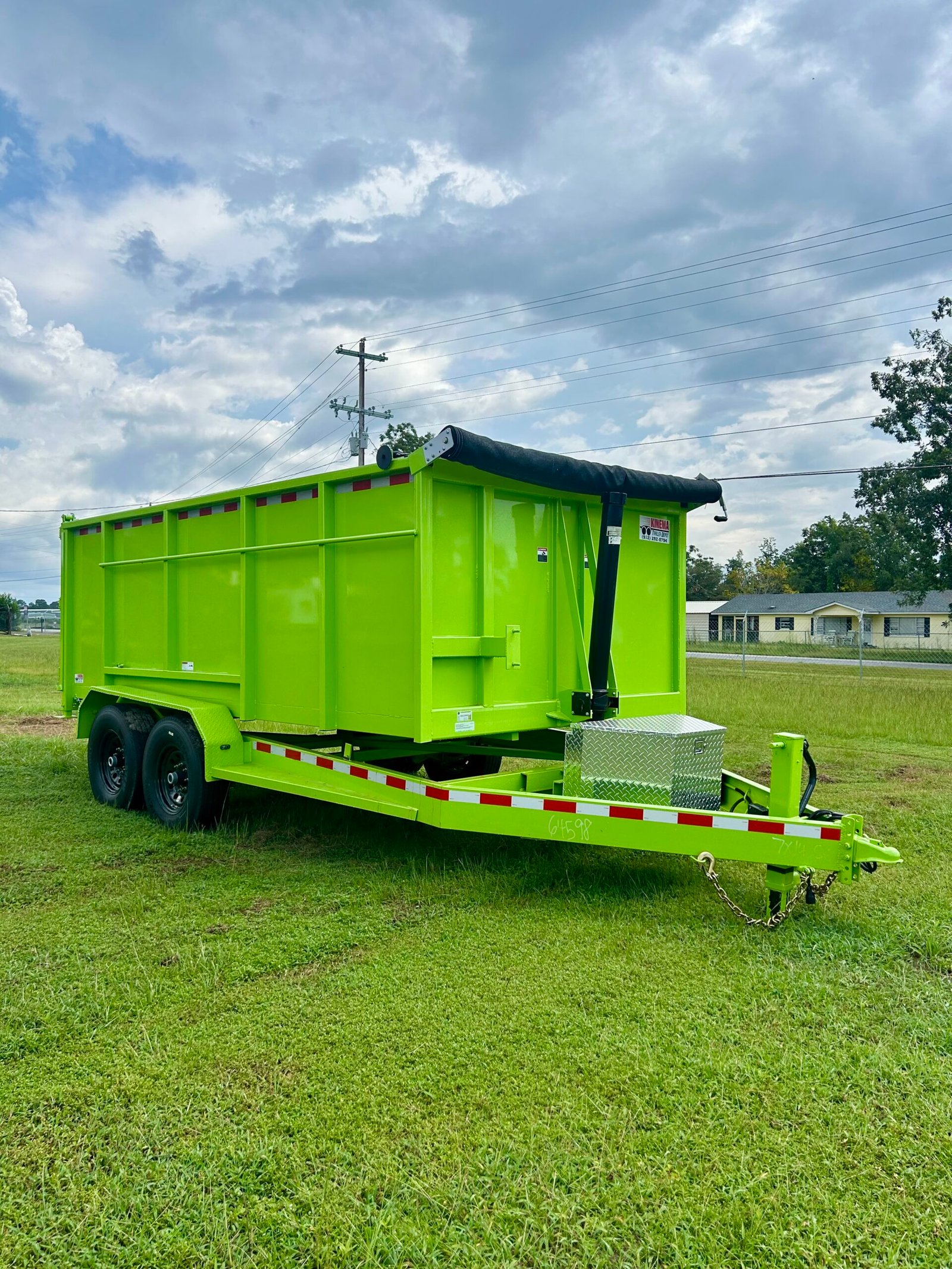 New Cynergy Cargo 7X14TA Dump Trailer - Image 2