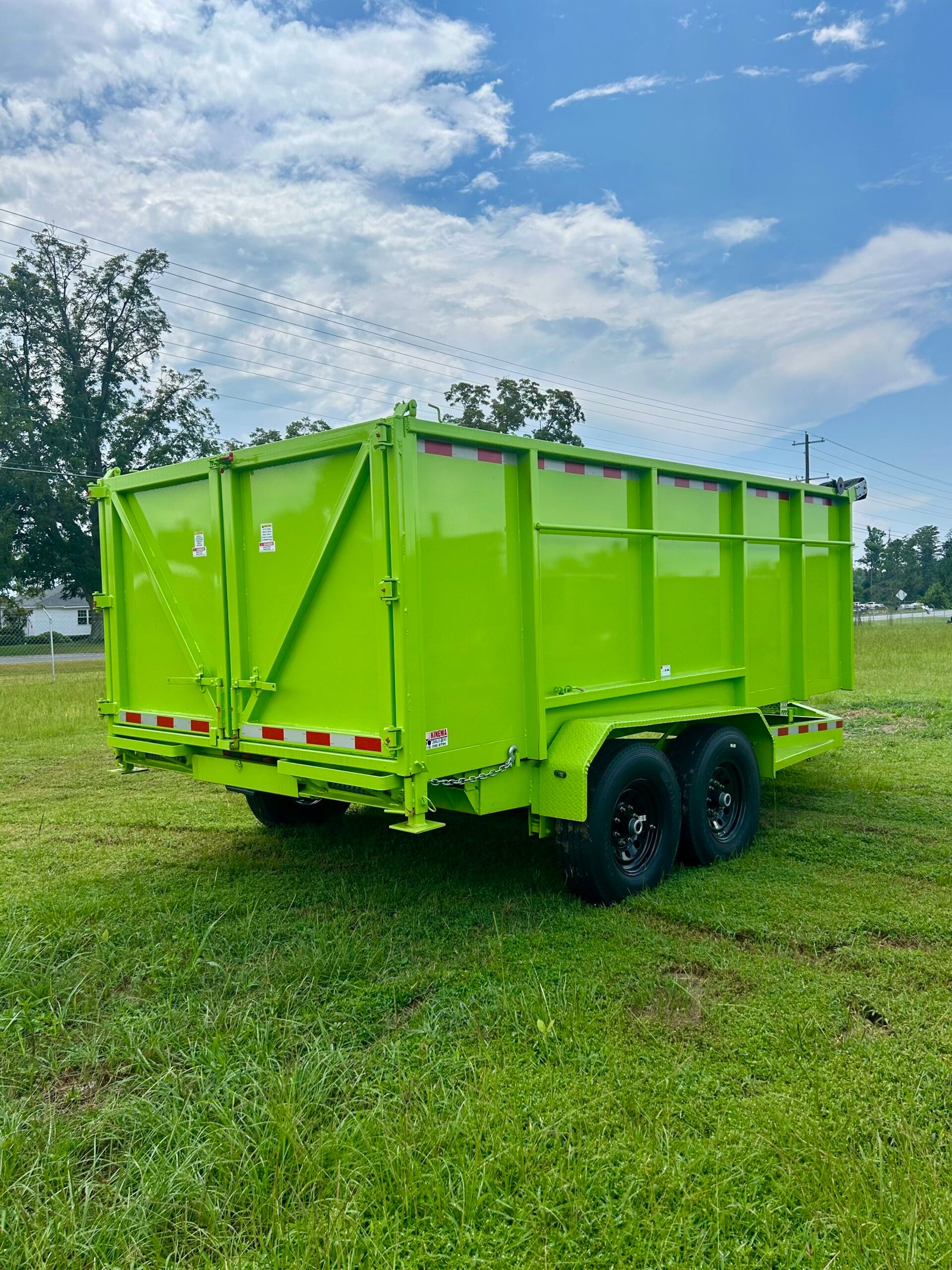 New Cynergy Cargo 7X14TA Dump Trailer - Image 3