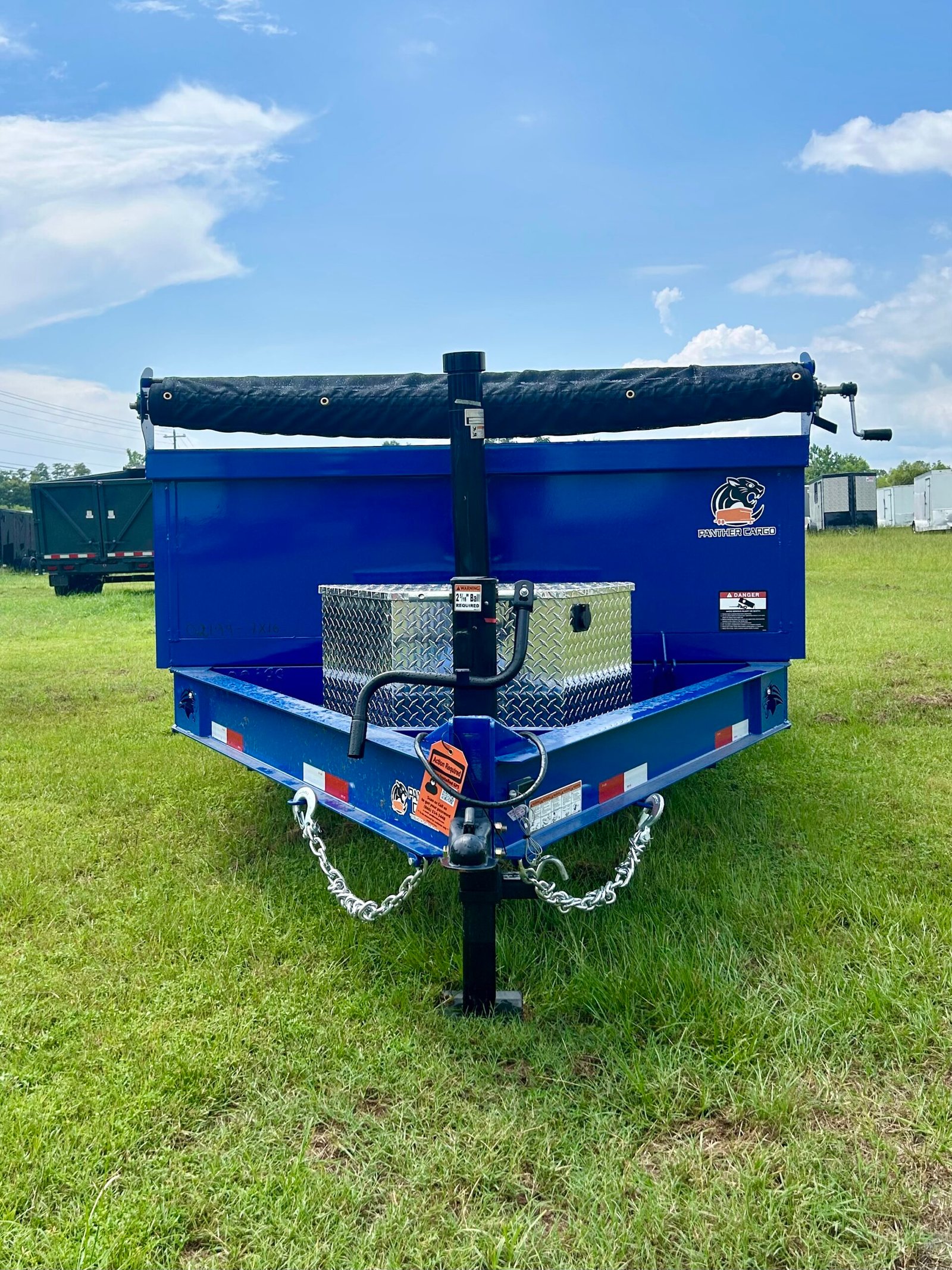 New Panther Cargo 7x16TA Dump Trailer - Image 1