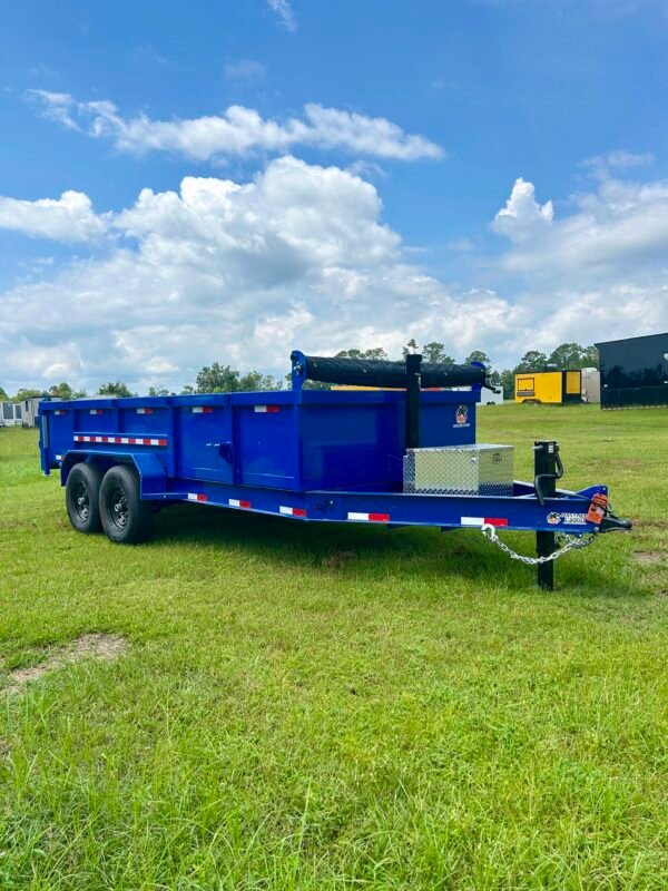 New Panther Cargo 7x16TA Dump Trailer
