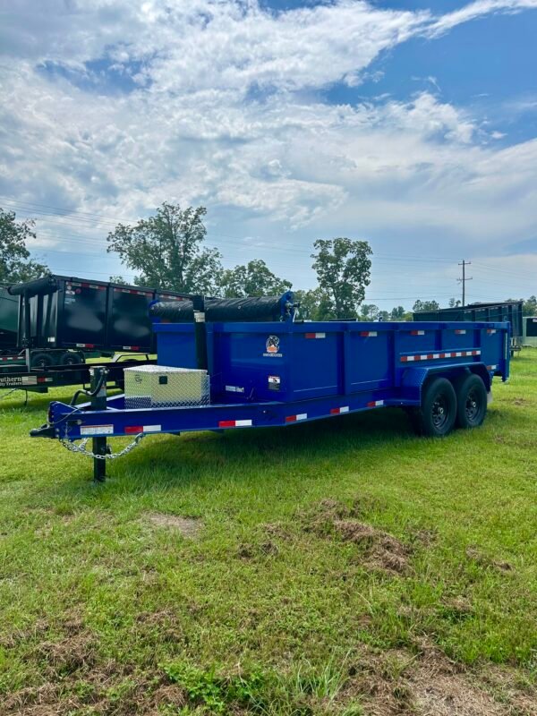 New Panther Cargo 7x16TA Dump Trailer